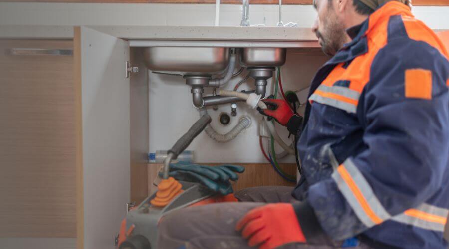 Professional slab leak plumber services in Hawks, MI